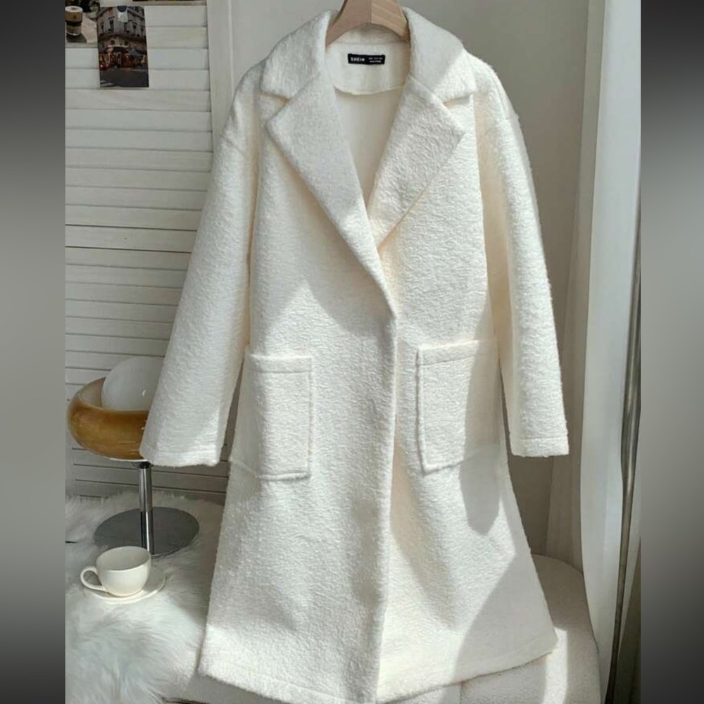 Cream Teddy Jacket
